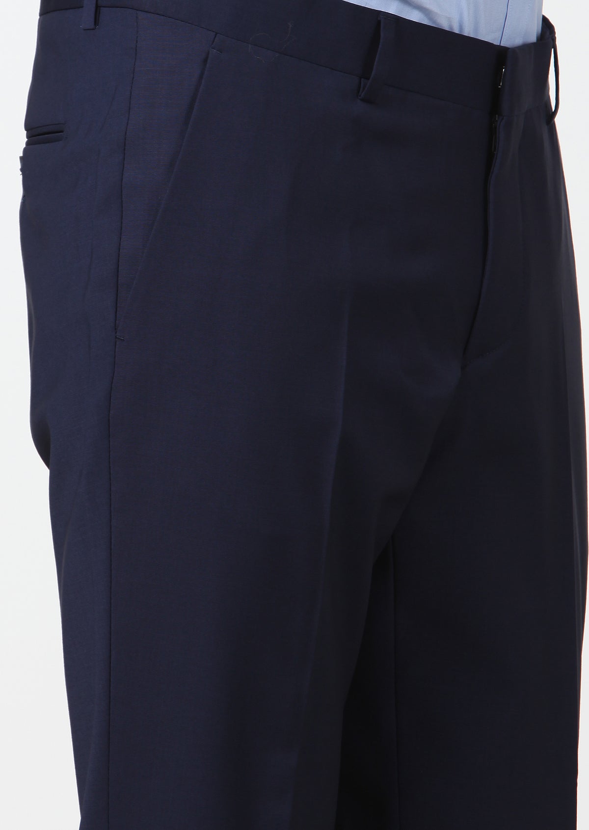 Saks Düz Kumaş Fashion Slim Fit Klasik Yün Karışımlı Pantolon