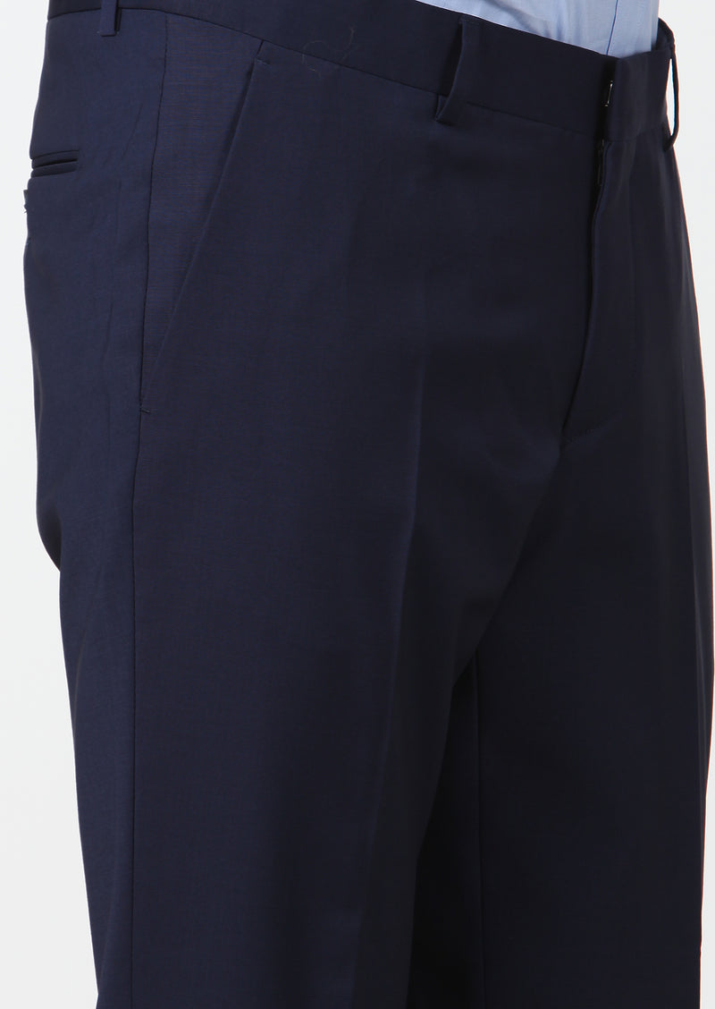 Saks Düz Kumaş Fashion Slim Fit Klasik Yün Karışımlı Pantolon