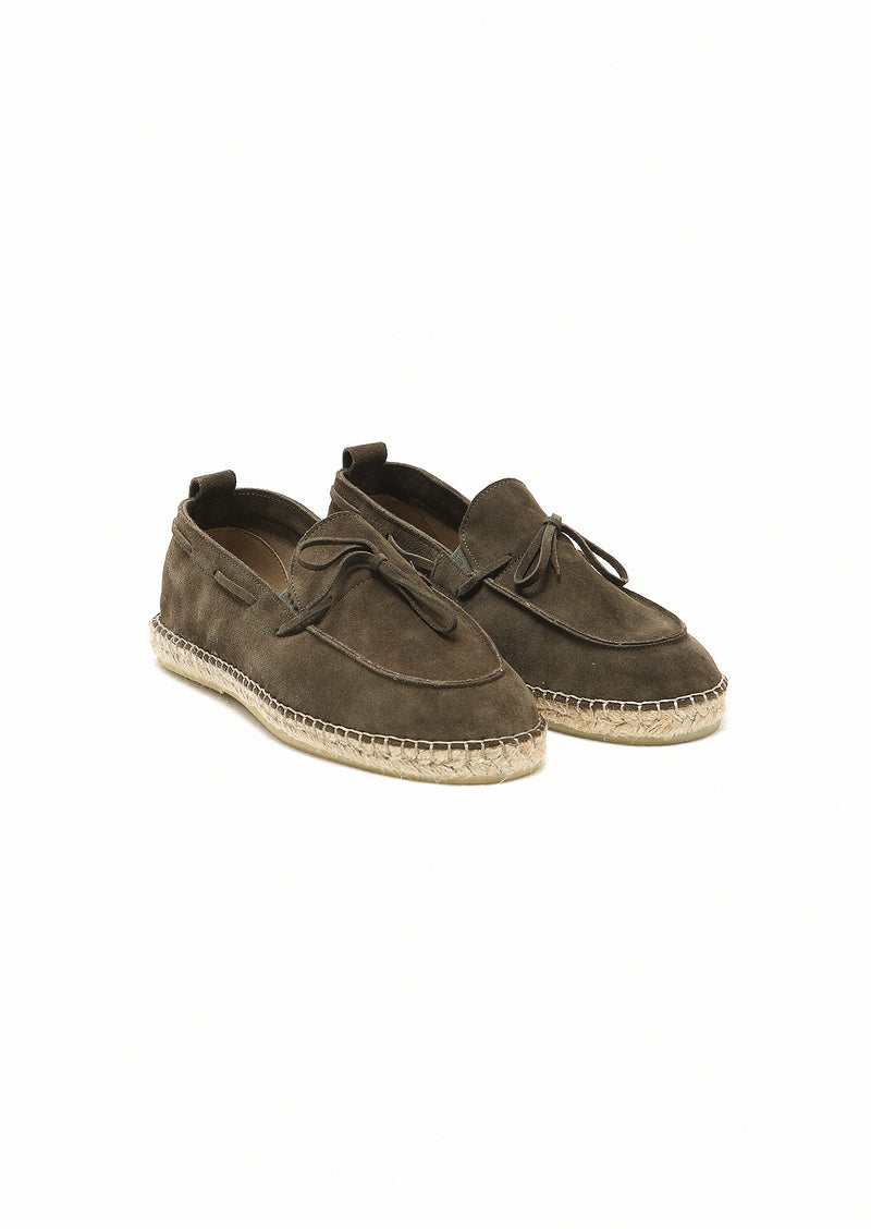 Haki Süet Casual Loafer