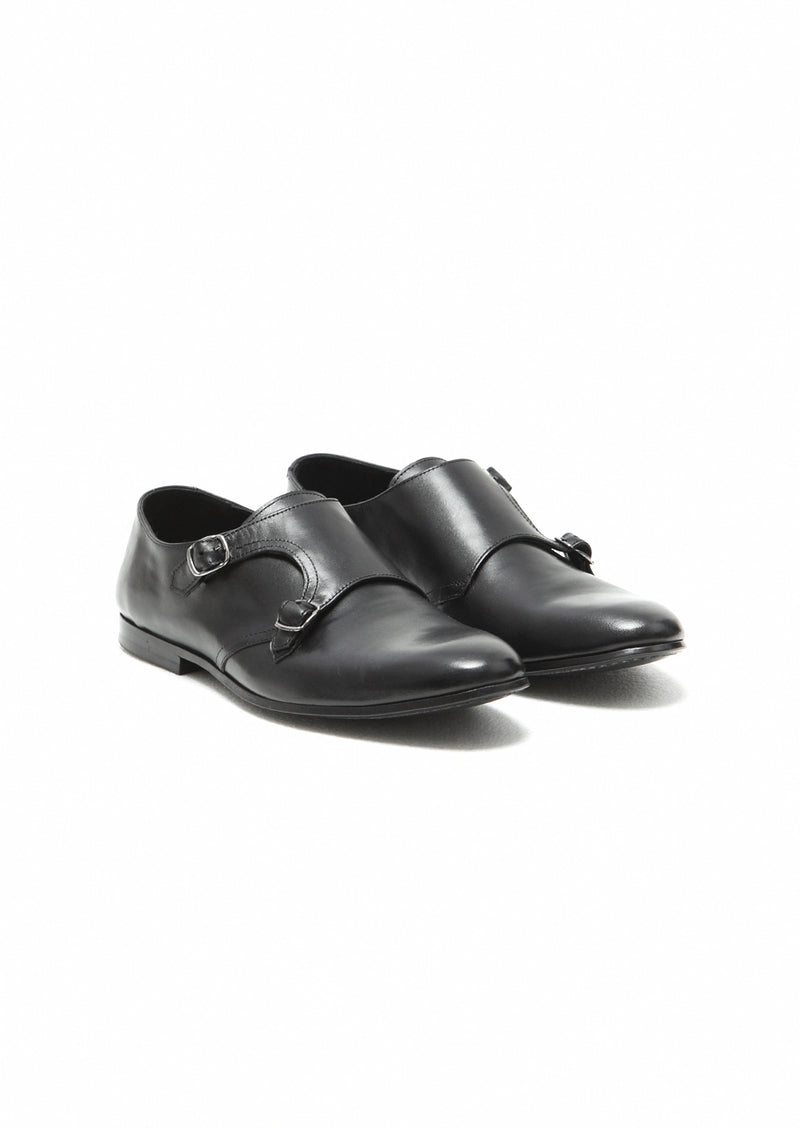 Siyah Deri Klasik Loafer