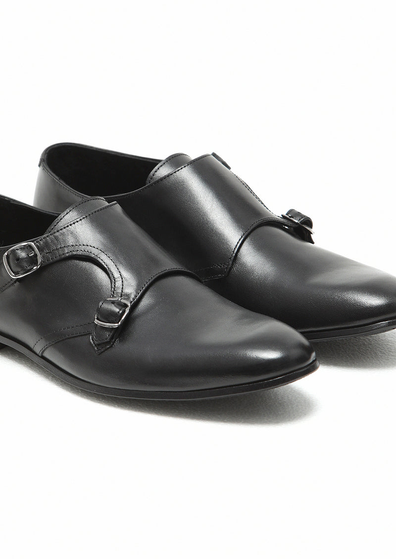 Siyah Deri Klasik Loafer