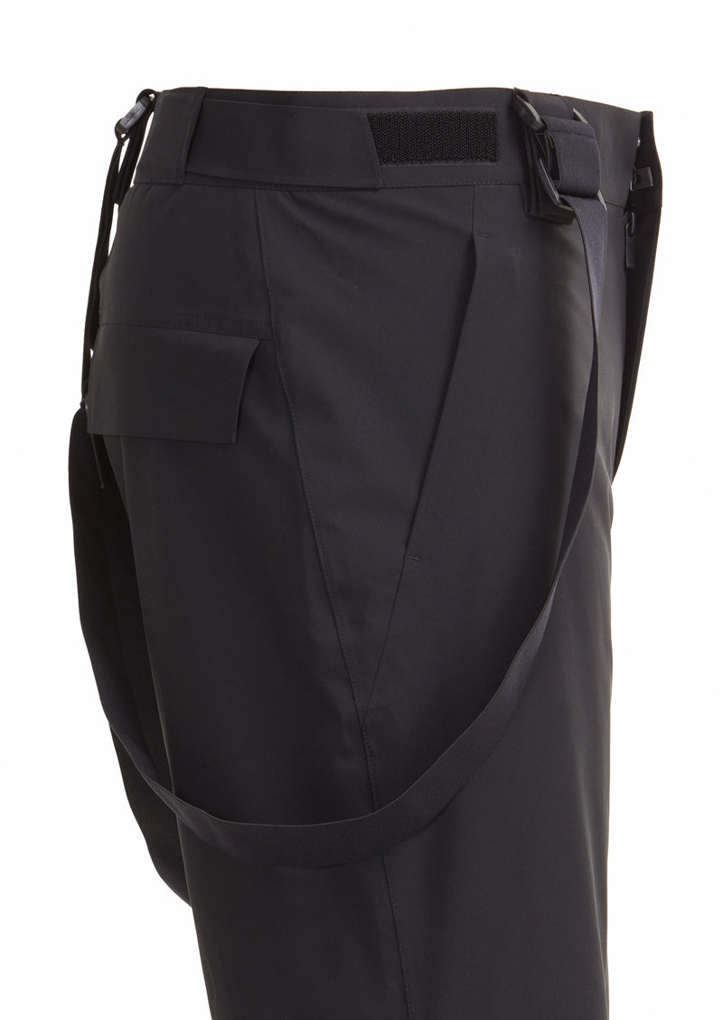 Siyah Düz Dokuma Regular Fit Casual Pantolon