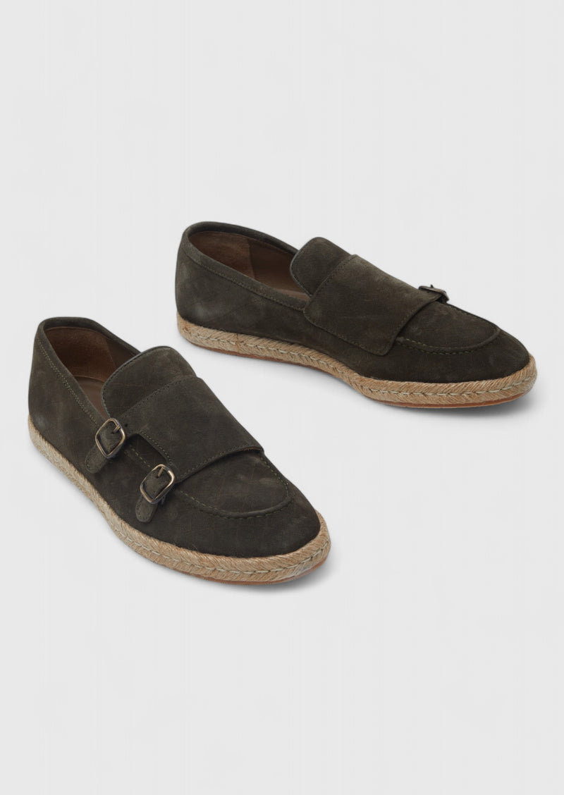 Haki Süet Casual Loafer