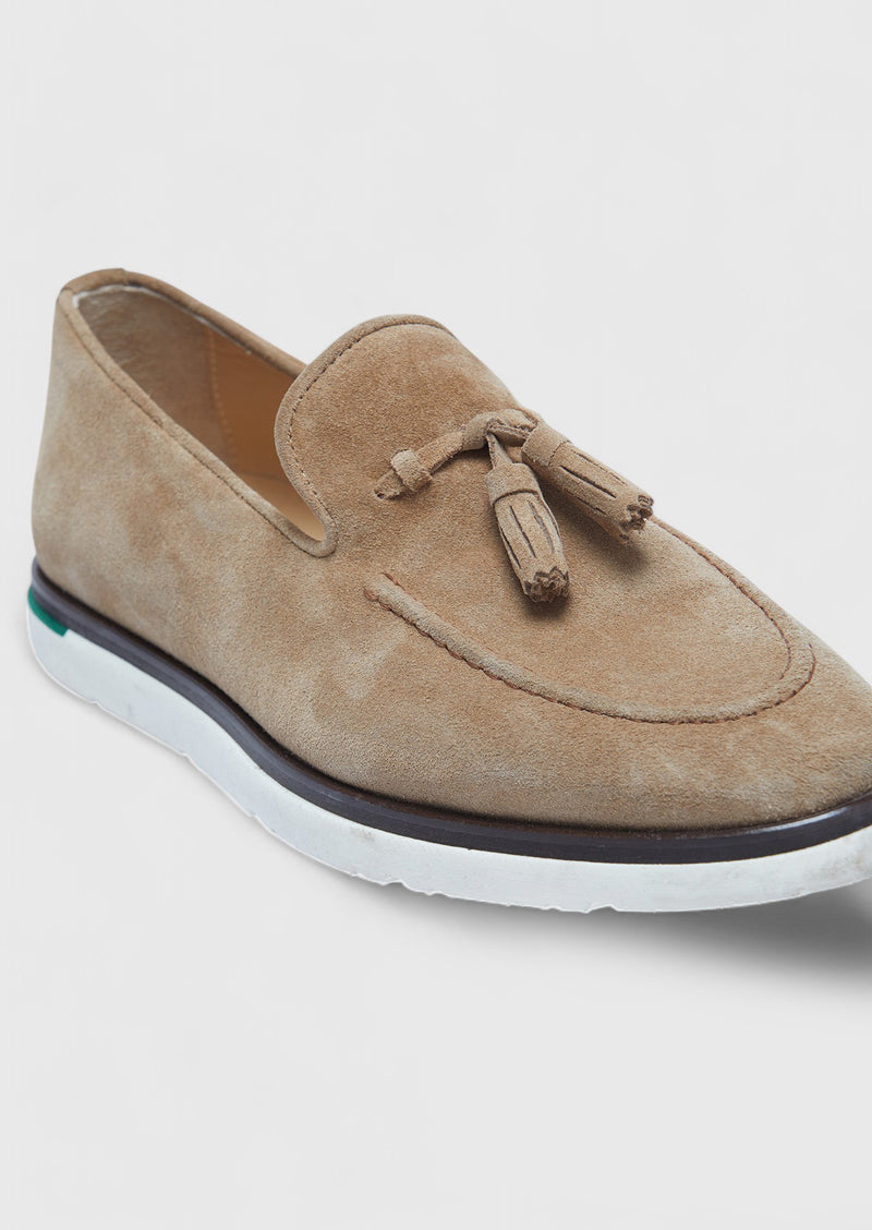 Taba Süet Casual Loafer