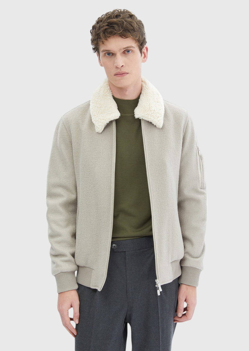 Vizon Regular Fit Casual Dokuma Mont