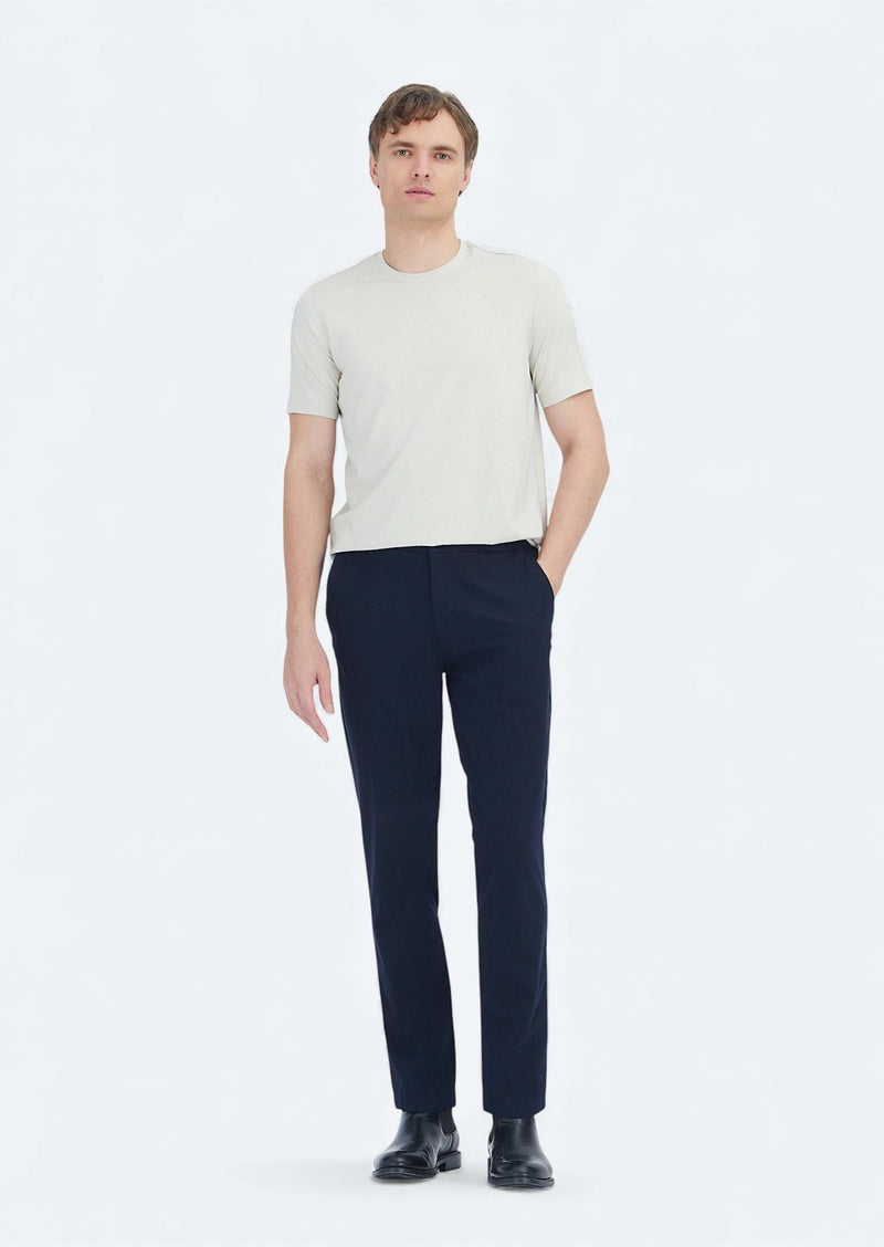 Taş Düz Bisiklet Yaka T-Shirt
