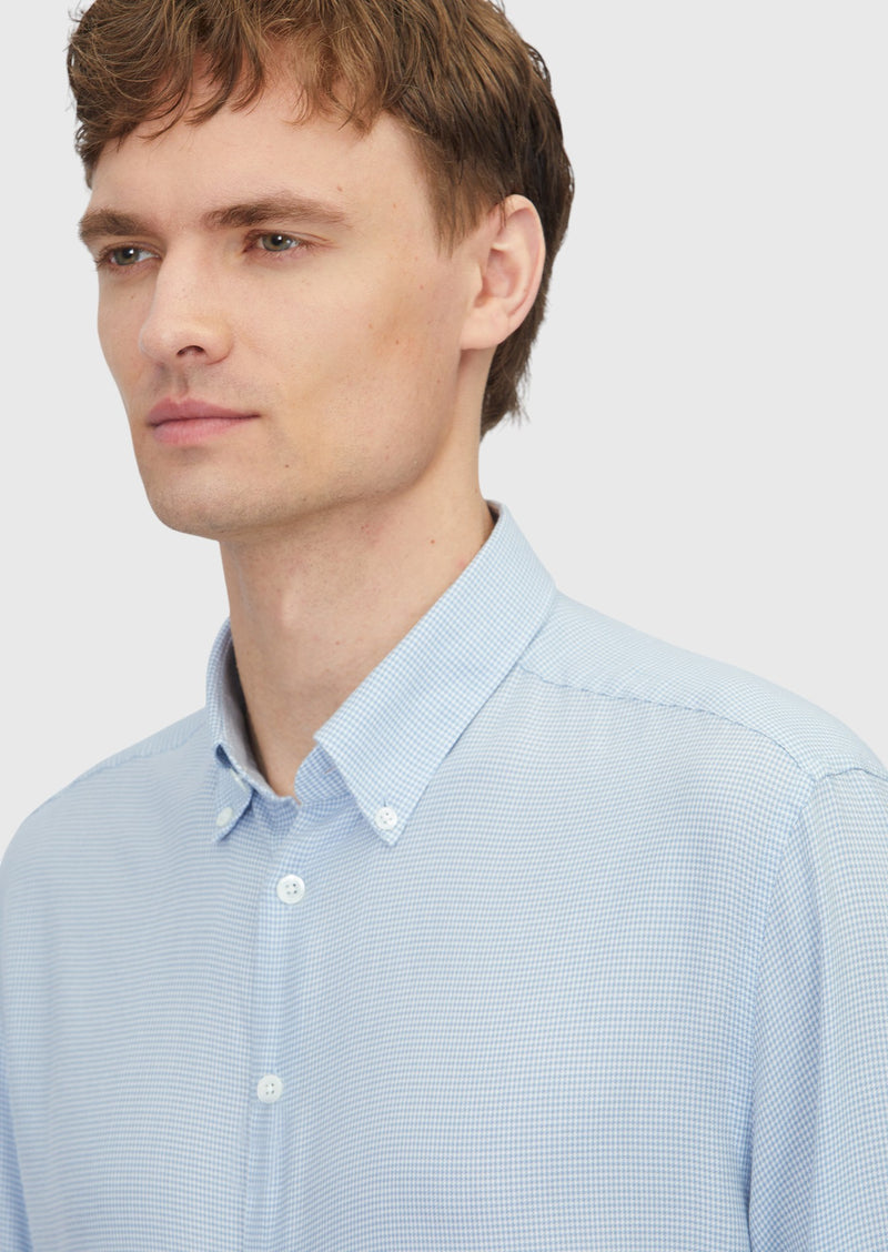 Mavi Casual Fit Uzun Dokuma Casual Pamuk Karışımlı Gömlek