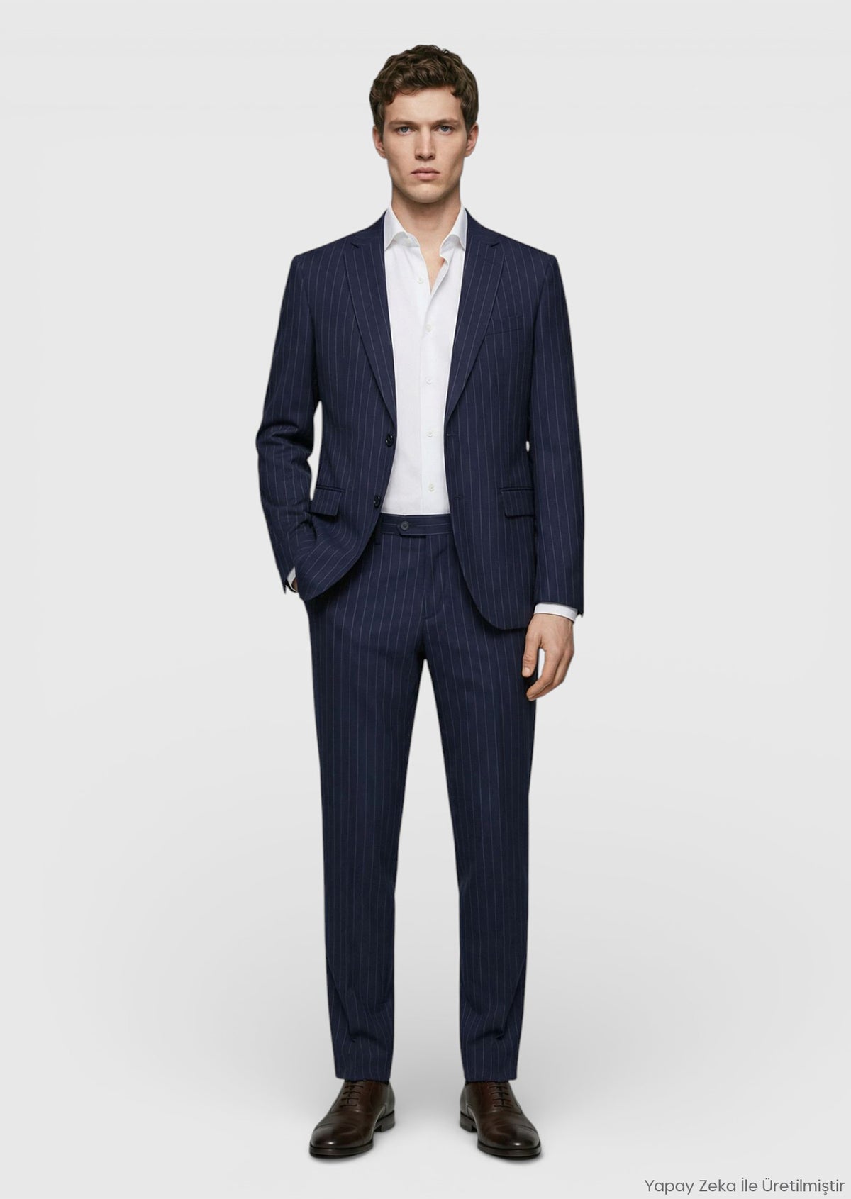 Renkli Zeroweight Slim Fit %100 Yün Takım Elbise