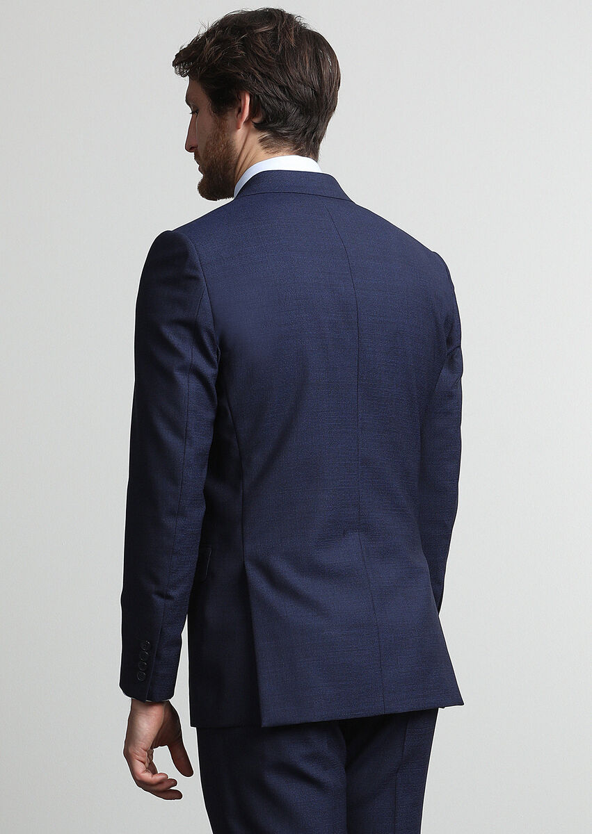 Saks Mikro Thin&taller Slim Fit %100 Yün Takım Elbise