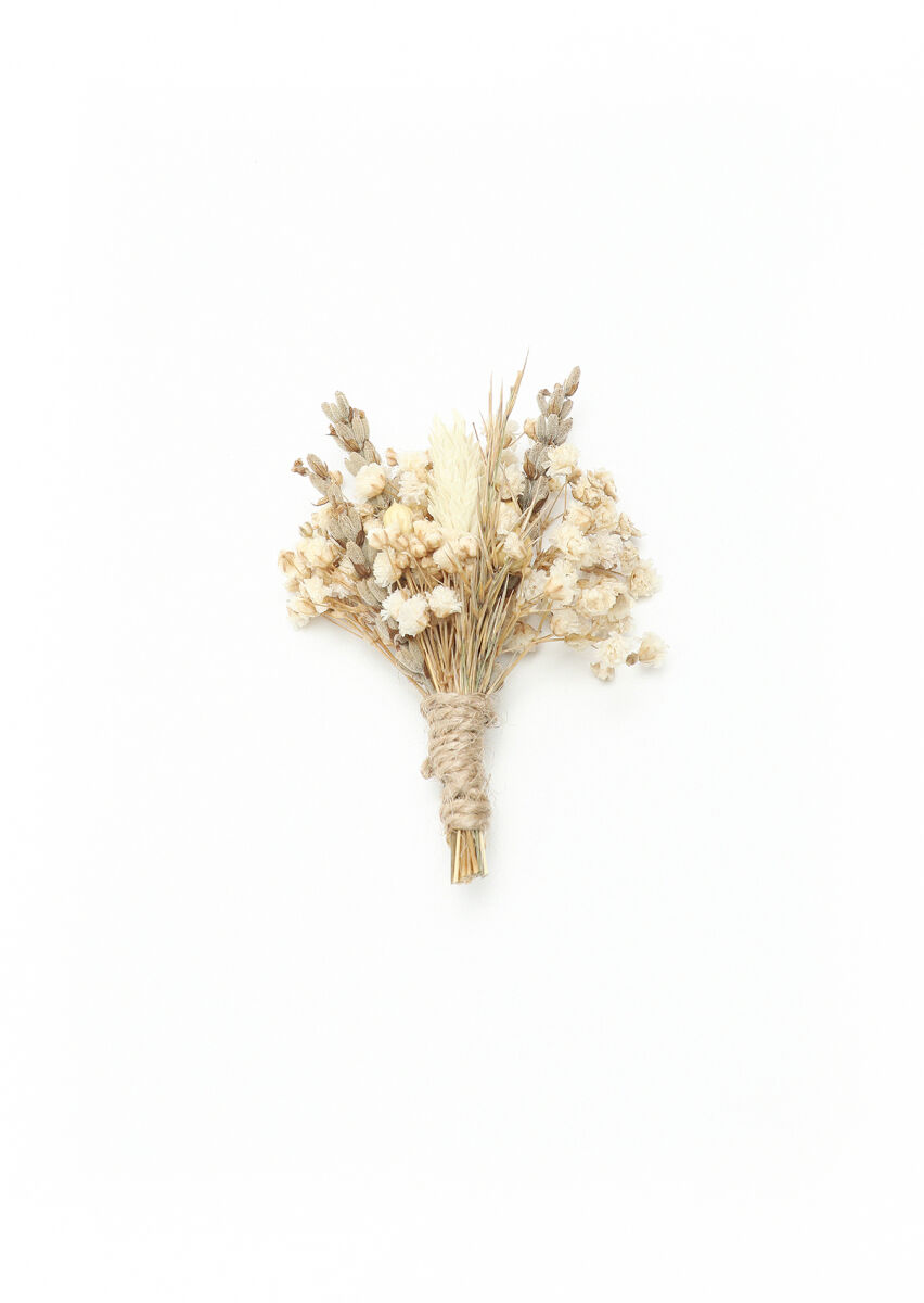 Beige Collar Flower - 1
