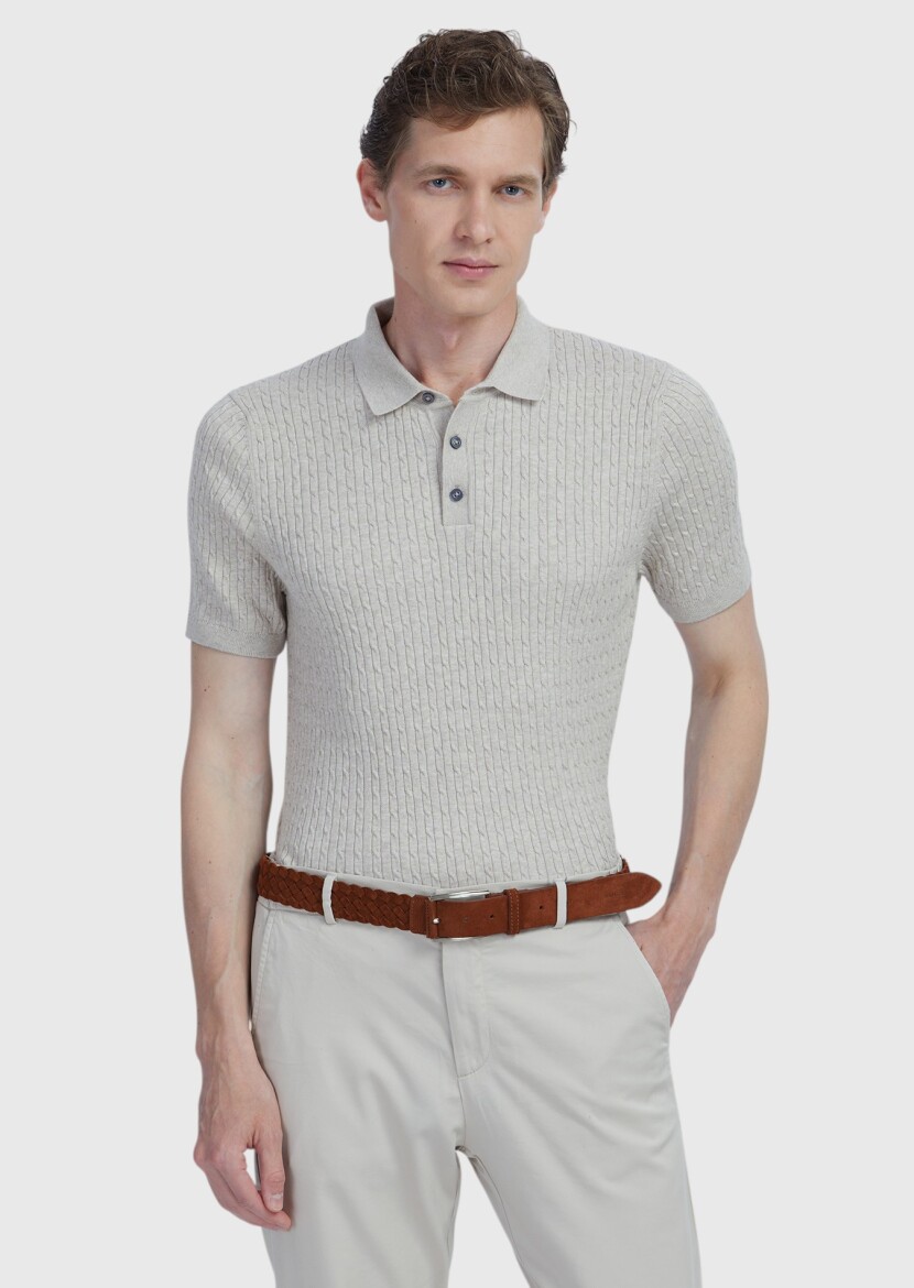 Beige Knitwear - 1