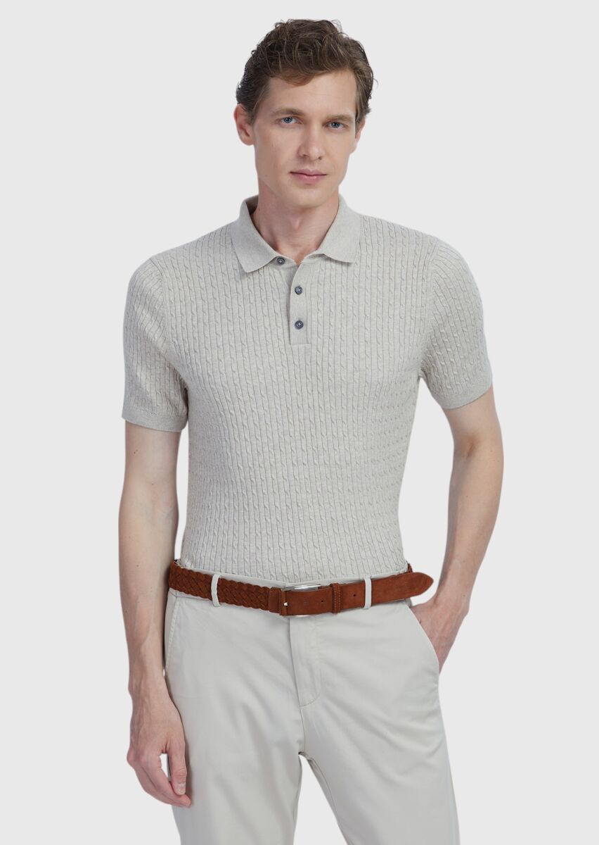 Beige Knitwear - 1