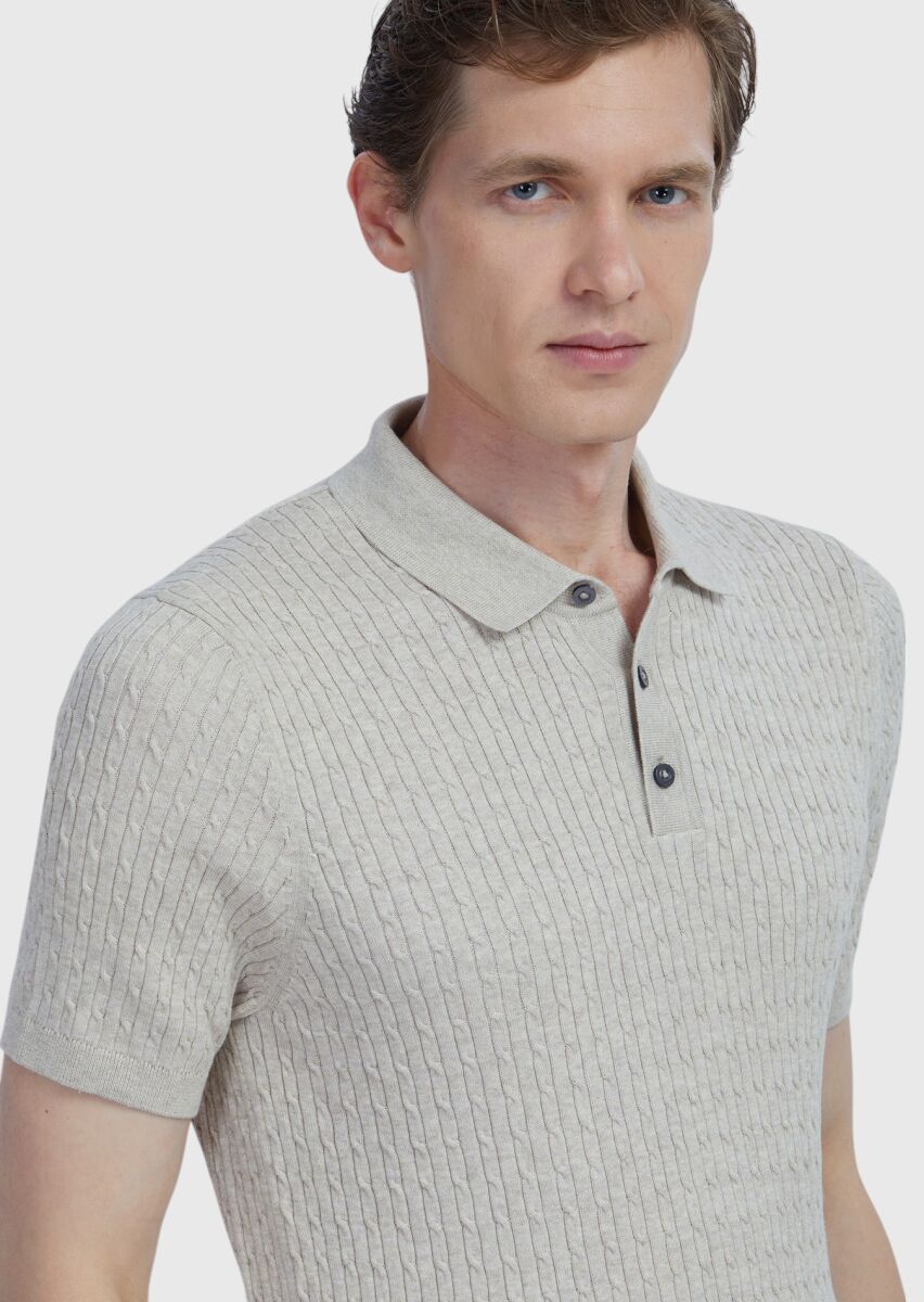 Beige Knitwear - 3