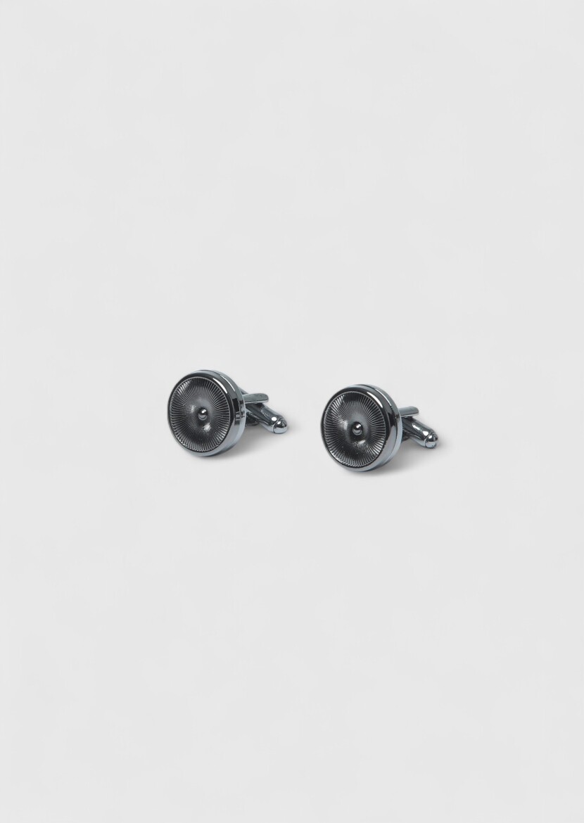 Black Brass Cuff Link - RAMSEY