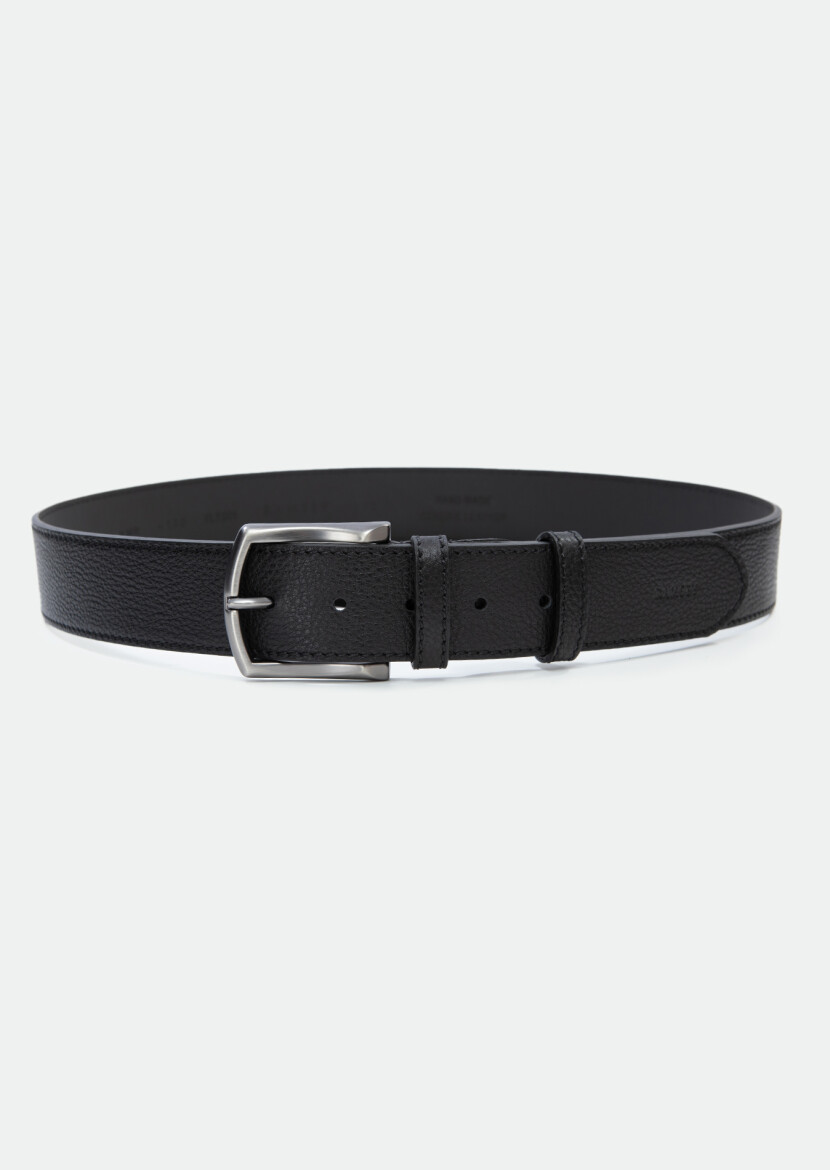 Black Cow Leather Belt 