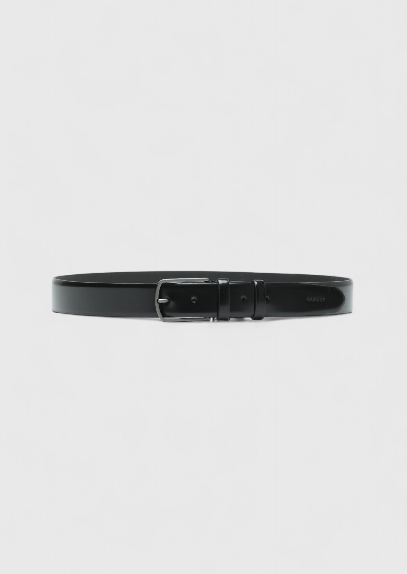 Black Cow Leather Belt - RAMSEY