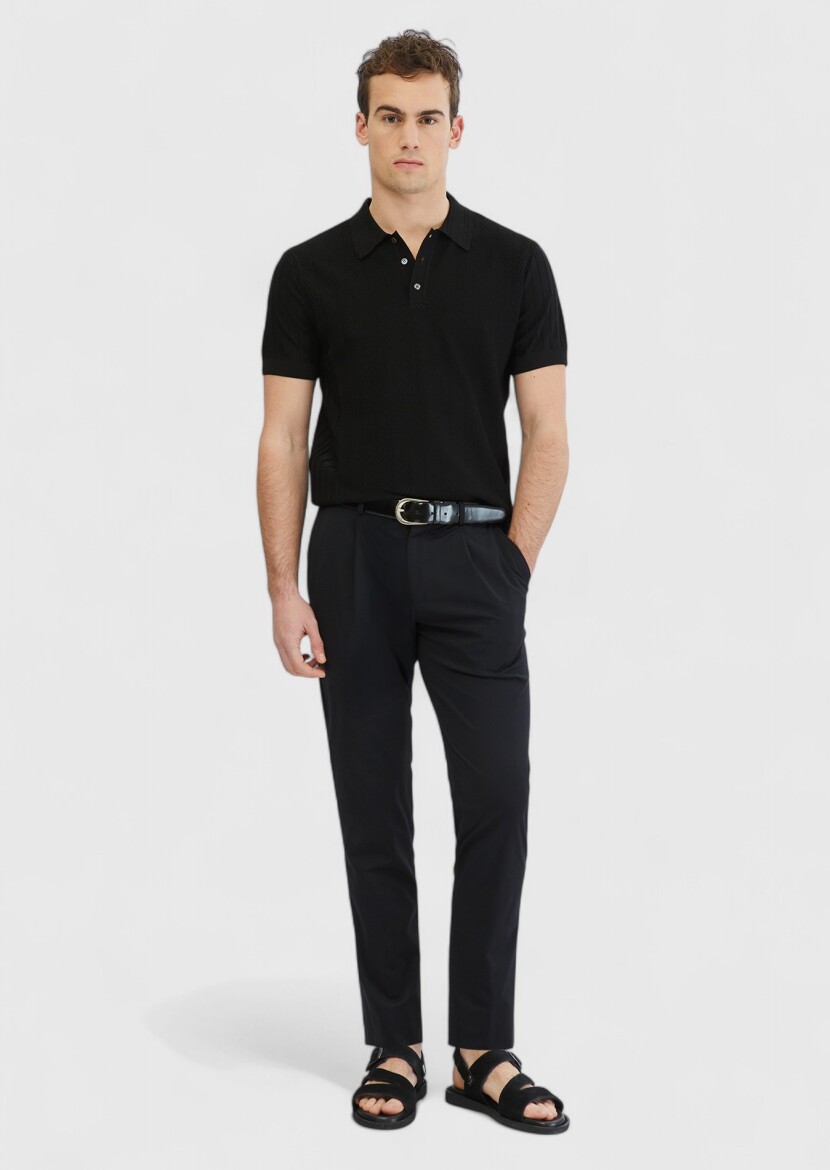 Black Knitwear 