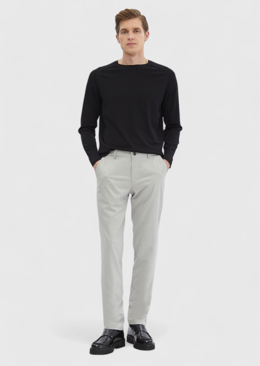 Black Knitwear Sweatshirt 