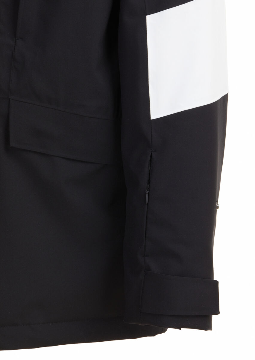 Black Weaving Coat - 8
