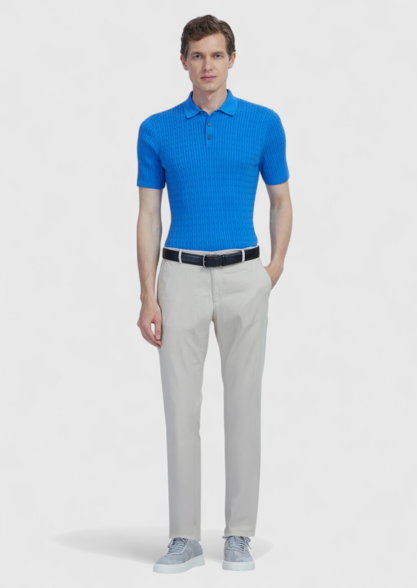Blue Knitwear 