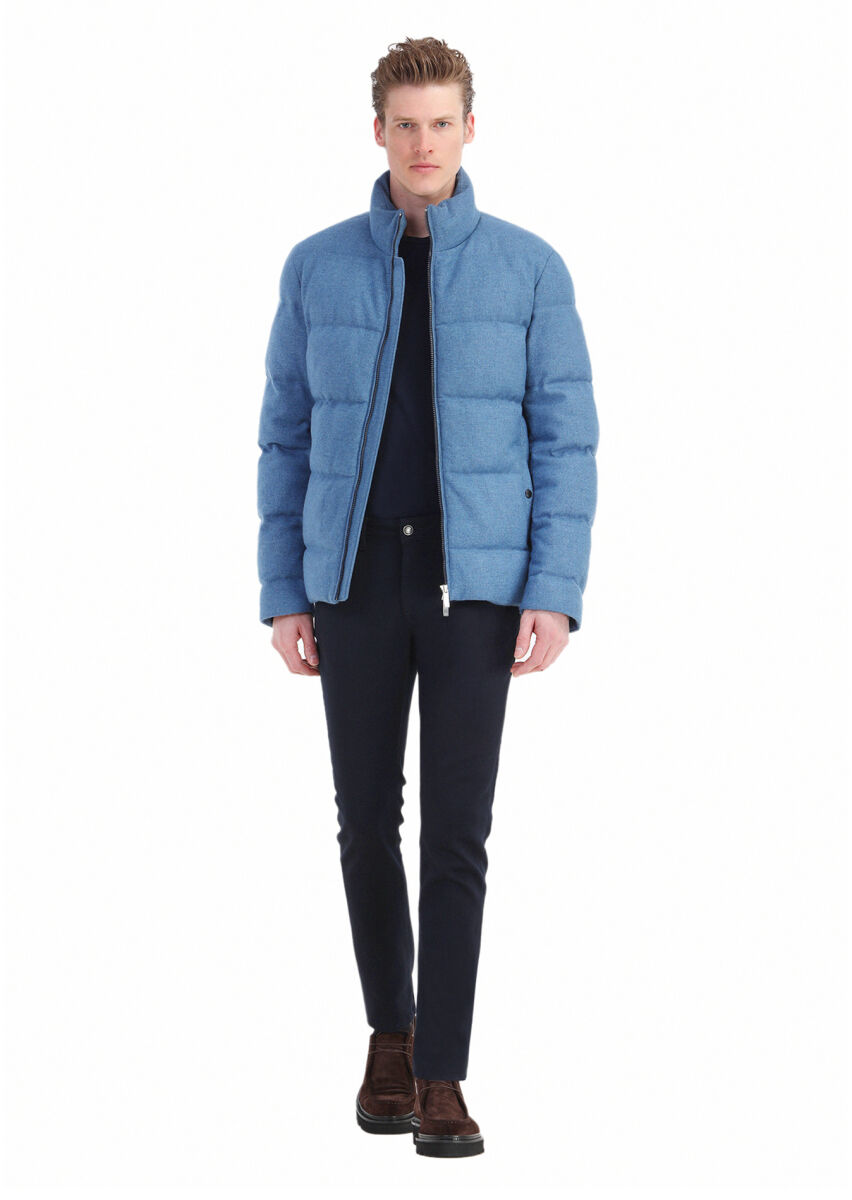 Blue Weaving Coat - 2