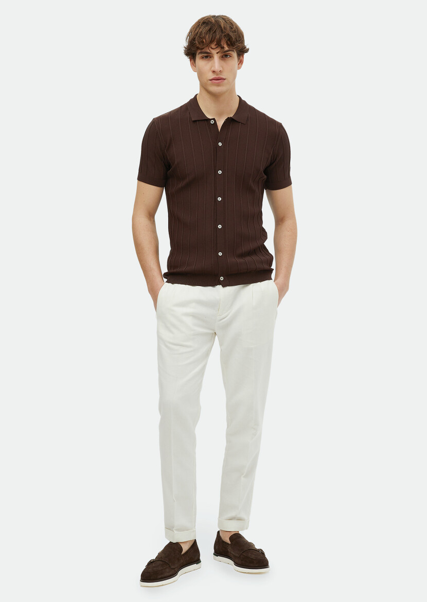 Brown Knitwear 