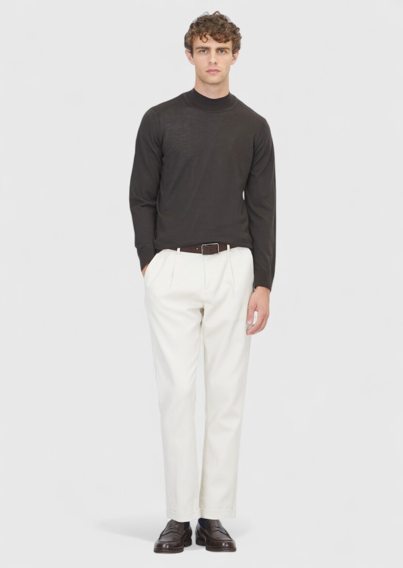 Brown Knitwear Sweatshirt - RAMSEY