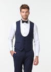 Saks Slim Fit Kelebek Yaka Klasik Yelek