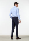 Saks Düz Kumaş Fashion Slim Fit Klasik Yün Karışımlı Pantolon