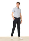 Lacivert Düz Dokuma Regular Fit Casual Pamuk Karışımlı Pantolon