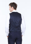Saks Slim Fit Kelebek Yaka Klasik Yelek