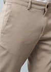 Deve Tüyü Düz Dokuma Regular Fit Casual %100 Pamuk Pantolon