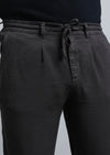 Antrasit Düz Örme Jogging Fit Casual Pantolon