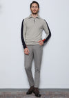 Vizon Düz Dokuma Slim Fit Casual Pantolon