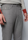 Vizon Düz Dokuma Slim Fit Casual Pantolon