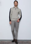 Vizon Düz Dokuma Slim Fit Casual Pantolon