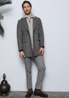 Vizon Düz Dokuma Slim Fit Casual Pantolon