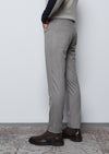 Vizon Düz Dokuma Slim Fit Casual Pantolon