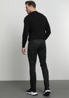 Antrasit Düz Dokuma Slim Fit Casual Pantolon