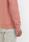 Pembe Düz Sweatshırt