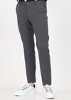 Antrasit Düz Dokuma Jogging Fit Casual Pamuk Karışımlı Pantolon