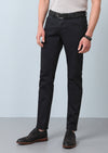 Antrasit Düz Dokuma Slim Fit Casual Pamuk Karışımlı Pantolon