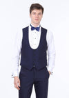 Saks Slim Fit Kelebek Yaka Klasik Yelek