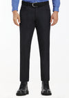 Antrasit Düz Dokuma Slim Fit Casual Pantolon