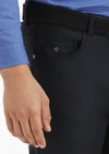 Antrasit Düz Dokuma Slim Fit Casual Pantolon