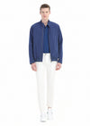 Saks Regular Fit Dik Yaka Casual Dokuma Mont