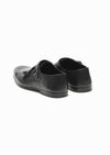 Siyah Deri Klasik Loafer
