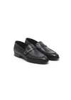 Siyah Deri Klasik Loafer