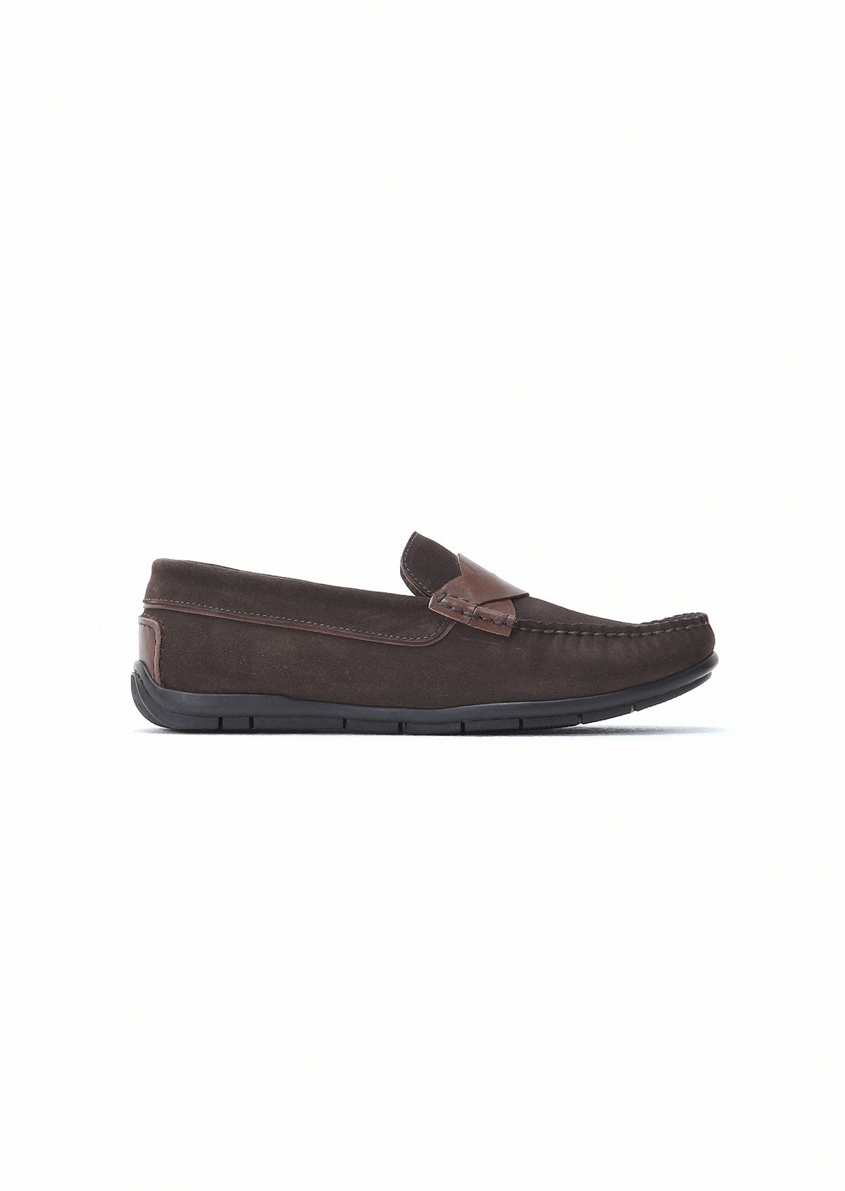 Kahverengi Süet Casual Loafer