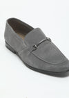 Gri Süet Klasik Loafer